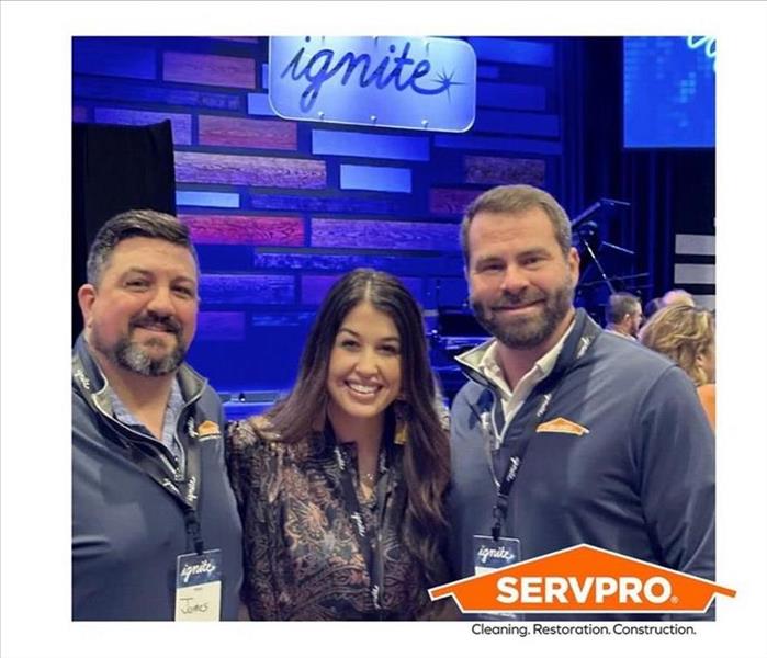 Employees from SERVPRO attending the Ignite Event 